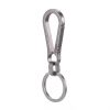 Titanium Alloy Car Keychain Multifunctional Simple Loss Prevention Belt Charm Ring, Style: Classic Model
