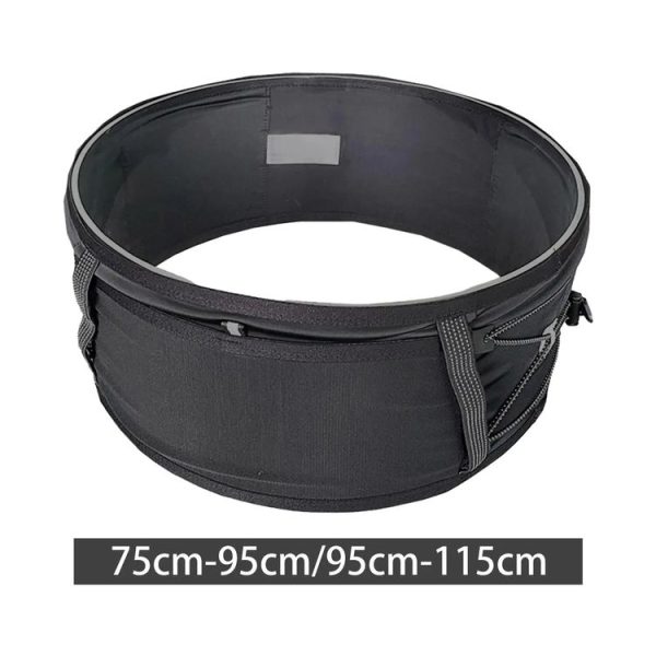 Running Sports Waist Bag Ultra-thin Breathable Belt With Trekking Pole Fixing Strap, Size: XS / S / M - Image 2