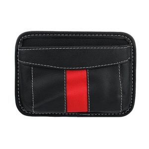Multifunctional Car-Mounted Adhesive Mesh Bag For Storage Hanging Bags (Black)