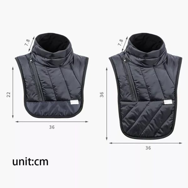Winter Motorcycle Windproof Neck Gaiter Ski Neck Chest Protector Collar, Size: M - Image 10