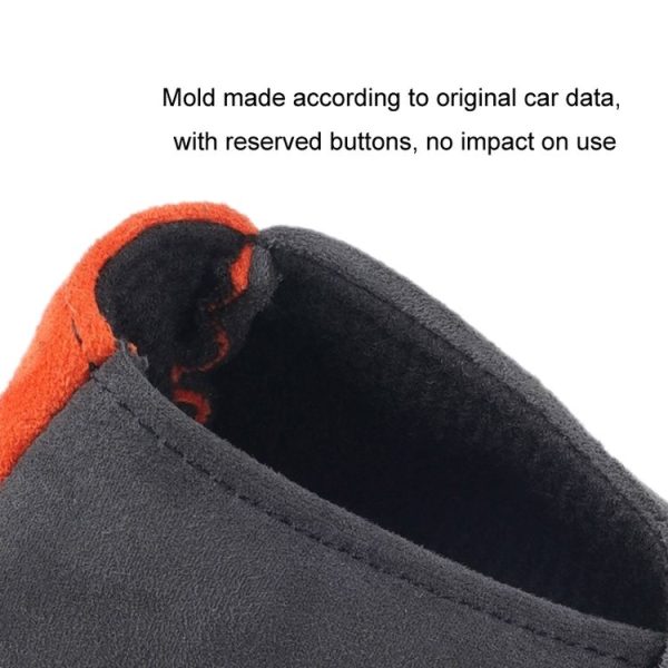 Suede Automatic Manual Gear Lever Cover (Brown) - Image 3