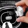 Car Digital Electronic Quartz Luminous Clock, Color: Ruby Red - Image 6