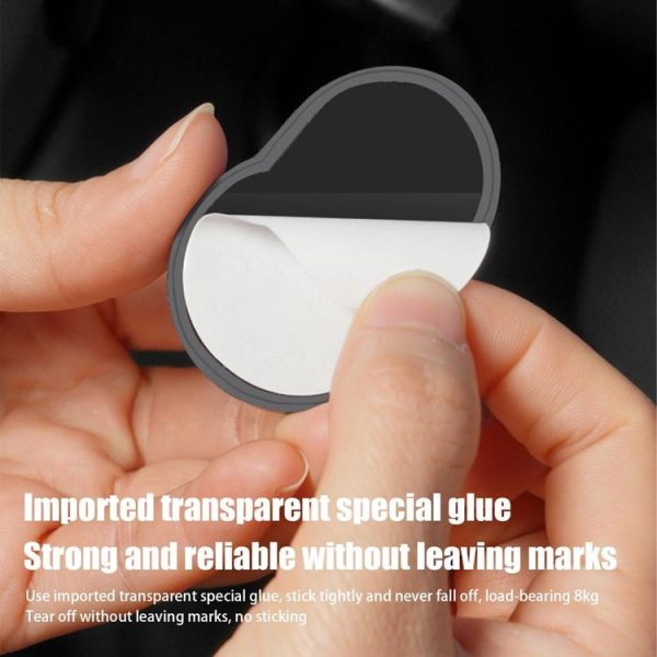Multifunctional Car Seat Back Sundries Hook, Color: Electroplated Black - Image 4