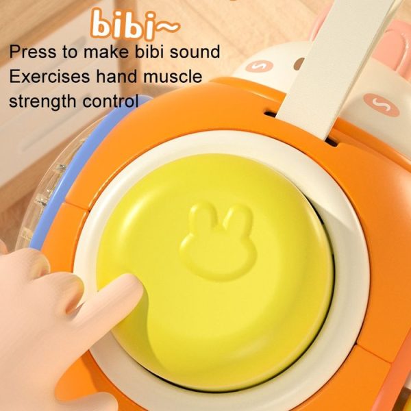 Infant Puzzle Busy Hand Grasping Ball Baby Grasping Sensory Training Early Learning Toys (Rabbit) - Image 6
