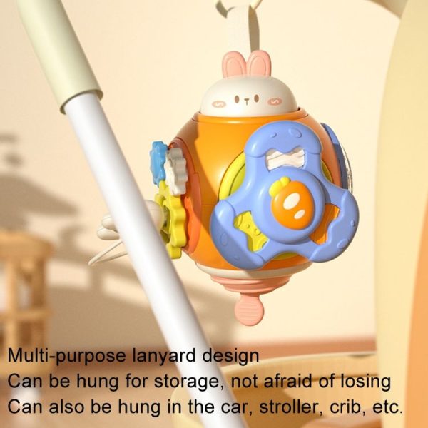 Infant Puzzle Busy Hand Grasping Ball Baby Grasping Sensory Training Early Learning Toys (Rabbit) - Image 8