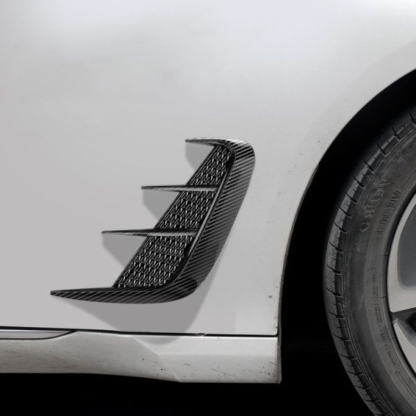 Universal Car Fender Soft Glue Decorative Car Stickers, Color: Bright Black - Image 9