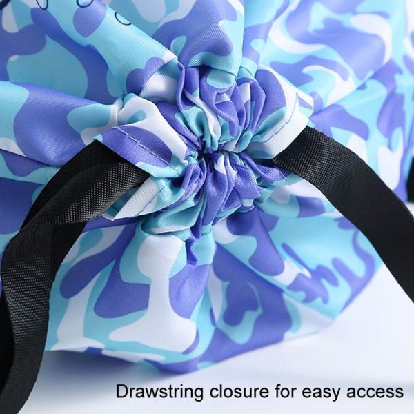 Children Swimming Bag Cute Cartoon Beach Backpack Dry Wet Separation Waterproof Storage Bag, Size: Small 1 Layer (Blue) - Image 9