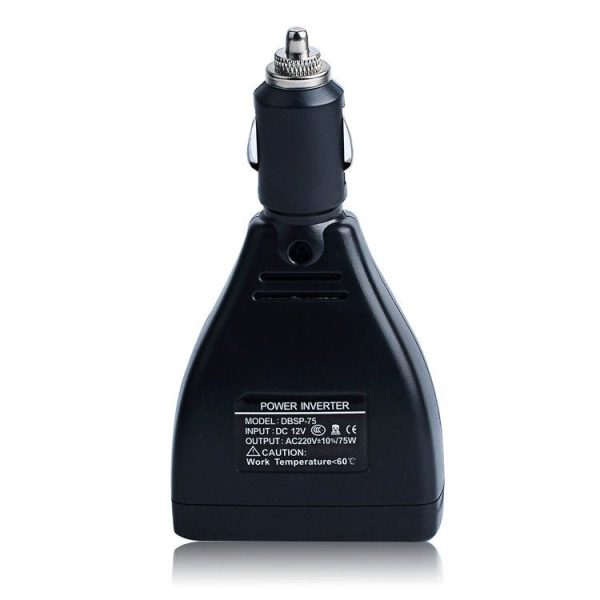 Meind 75W Mini Car Inverter Charger (12V To 110V) - Image 3