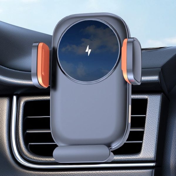 Car Wireless Charging Outlet Navigation Mobile Phone Holder (Single Hook Type) - Image 8