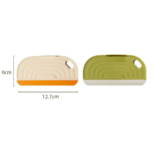 Mini Wiper Bathroom Mirror Glass Silicone Cleaning Tool Countertop Tile Scraper (Cream) - Image 3