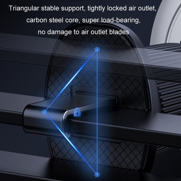 Car Wireless Magnetic Atmosphere Light Mobile Phone Holder (W17) - Image 4