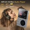 2.4 inch HIFI Bluetooth Music Player DSD256 Mastering Sound Quality Walkman, Memory: 16GB (Gray) - Image 2