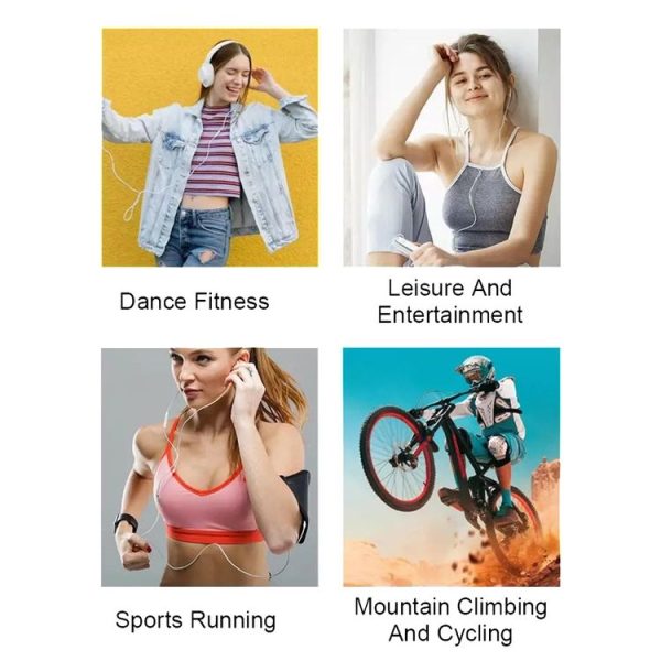 MP3 Bluetooth Music Player HIFI Sports Clip Touch Screen MP4, Memory: No TF Card (Black) - Image 14