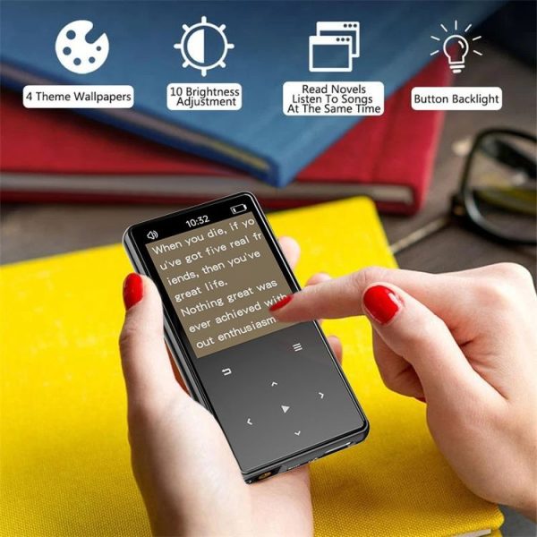 Bluetooth MP3 / MP4 Music Player Portable Walkman, Memory: 8GB (Black) - Image 3