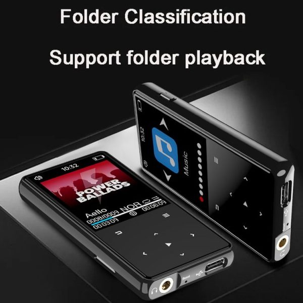Bluetooth MP3 / MP4 Music Player Portable Walkman, Memory: 8GB (Black) - Image 4