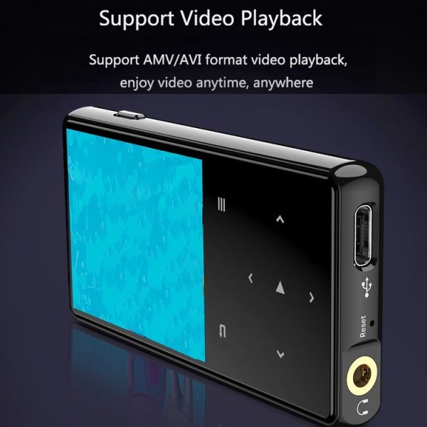 Bluetooth MP3 / MP4 Music Player Portable Walkman, Memory: 8GB (Black) - Image 7
