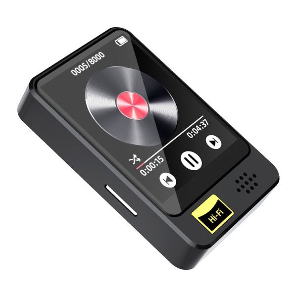 MP3 / MP4 Music Player Bluetooth Radio E-book Playback Walkman, Memory: No TF Card (Black) - Image 8