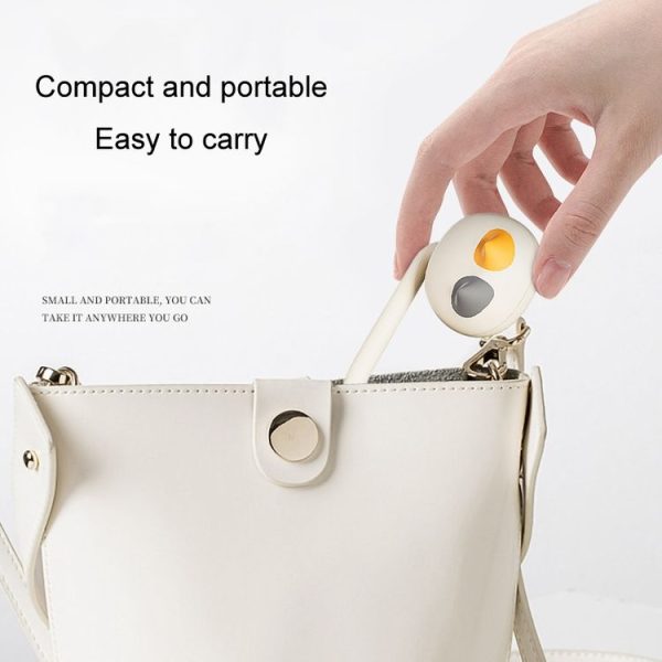 Removable Deskside Hanger Hook No-Punch Student Schoolbag Hook (Yellow) - Image 10