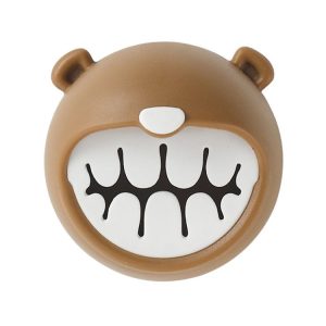 Bear Towel Holder Bathroom Towel Hooks Kitchen Rag Stopper Washcloth Dishcloth Storage (Coffee)