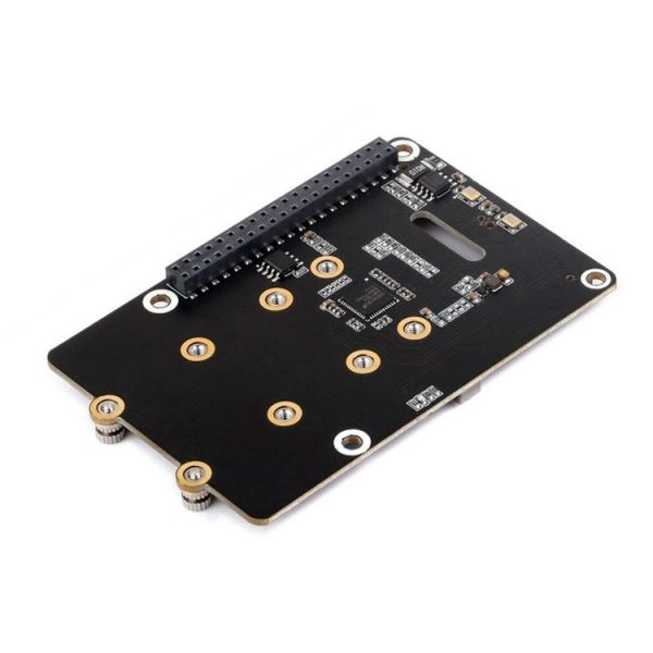 Waveshare For Raspberry Pi 5 PCIe To 2-Ch M.2 Adapter Type B NVMe Protocol (27710) - Image 3