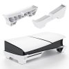 PS5 Slim STARTRC GAMES Base Horizontal Placement Bracket Game Console Horizontal Fixed Cooling Base (White Upgraded Digital / Disc Universal)
