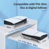 PS5 Slim STARTRC GAMES Base Horizontal Placement Bracket Game Console Horizontal Fixed Cooling Base (White Upgraded Digital / Disc Universal) - Image 3