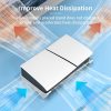 PS5 Slim STARTRC GAMES Base Horizontal Placement Bracket Game Console Horizontal Fixed Cooling Base (White Upgraded Digital / Disc Universal) - Image 4