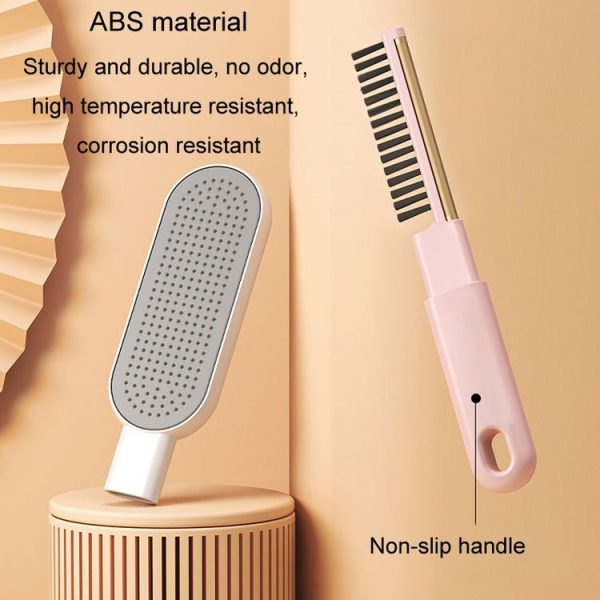 4 In 1 Static Hair Remover Brush Multi-functional Lint Clothes Hairball Remover Clean Pet Hair Tool (Blue) - Image 6
