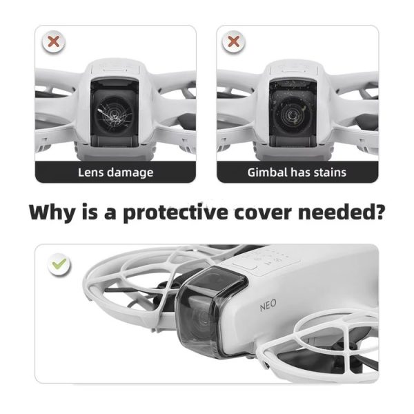 DJI Neo Lens Protection Cover Gimbal Camera Dustproof Lens Cap - Image 3