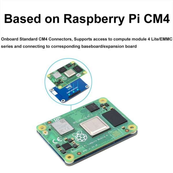 Waveshare For Raspberry Pi CM4 Interface Protection Adapter Board (27782) - Image 5
