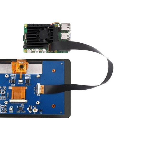 Waveshare For Raspberry Pi 5 22Pin to 15Pin DSI FPC Flexible Cable, Spec: 200mm - Image 6
