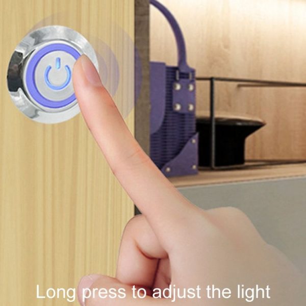 Closet And Cabinet Dimmable Tactile Split Control Sensor Switch Controller (Silver) - Image 6