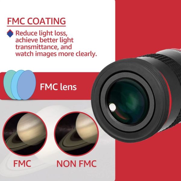 SVBONY F9152A 1.25 inch Ultra Wide Angle 68 Degree 6mm Astronomical Telescope Eyepiece - Image 9