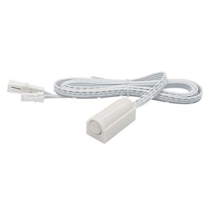 Closet Cabinet Integrated Split Control Human Sensor Switch (White)