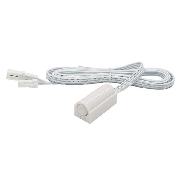 Closet Cabinet Integrated Split Control Human Sensor Switch (White)