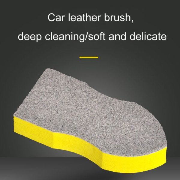 Car Seat Leather Interior Cleaning Brush (Leather Brush) - Image 4