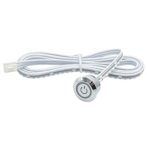 Closet And Cabinet Dimmable Tactile Centralized Control Sensor Switch Controller (Silver)