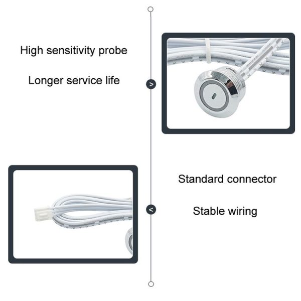 Closet And Cabinet Dimmable Tactile Centralized Control Sensor Switch Controller (Silver) - Image 3