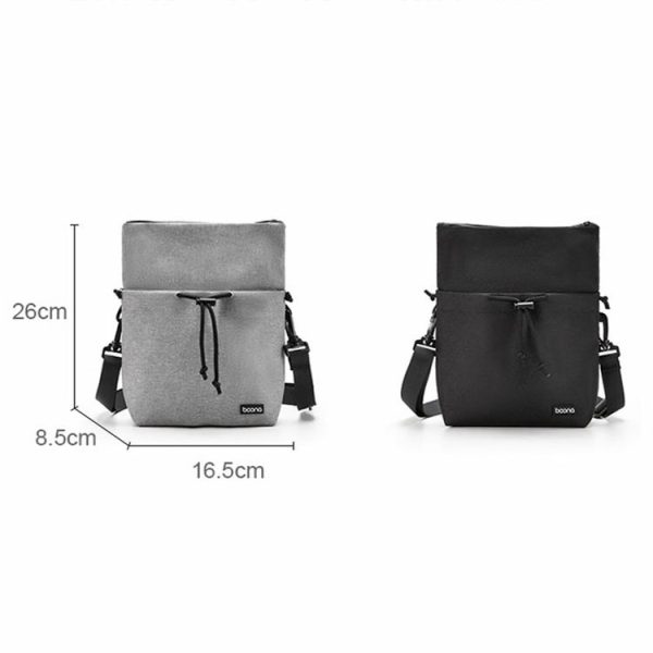 Baona BN-H022 SLR / Micro-Single Camera Bag Lightweight Single-Shoulder Camera Bag (Gray) - Image 2