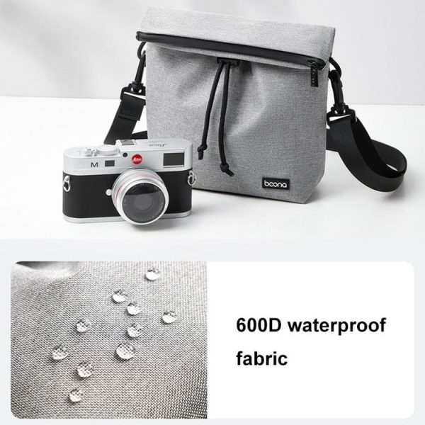 Baona BN-H022 SLR / Micro-Single Camera Bag Lightweight Single-Shoulder Camera Bag (Gray) - Image 6