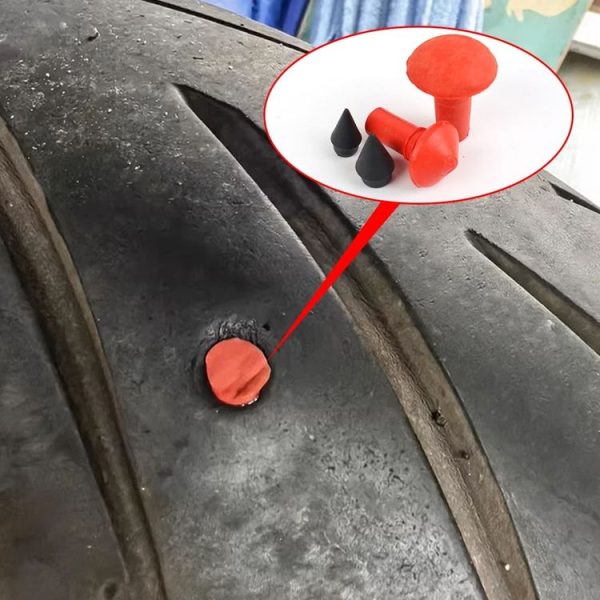 90pairs / Pack S Motorcycle Electric Vehicle Tire Repair Rubber Mushroom Nail Tire Repair Tools - Image 7