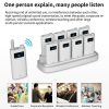 2.4G Wireless Office Conference Tour Guide Explainer One-way One-to-Many Explainer Microphone, Style: YWI22 Transmitter - Image 9