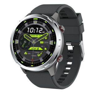 Outdoor GPS Sport Watch 1.32inch HD Round Screen Multi Sport Mode Smartwatch (Silver)