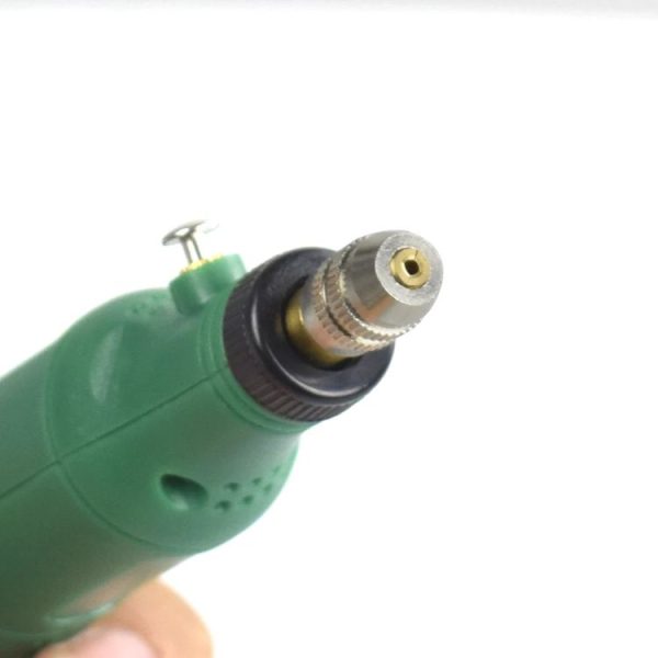Mini Electric Grinder Micro Grinding Pen DIY Small Carving Tools (EU Plug Red) - Image 6