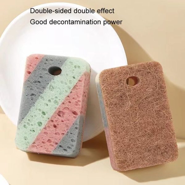 5pcs Kitchen Cleaning Sponge Wipe Rag Dishcloth - Image 3