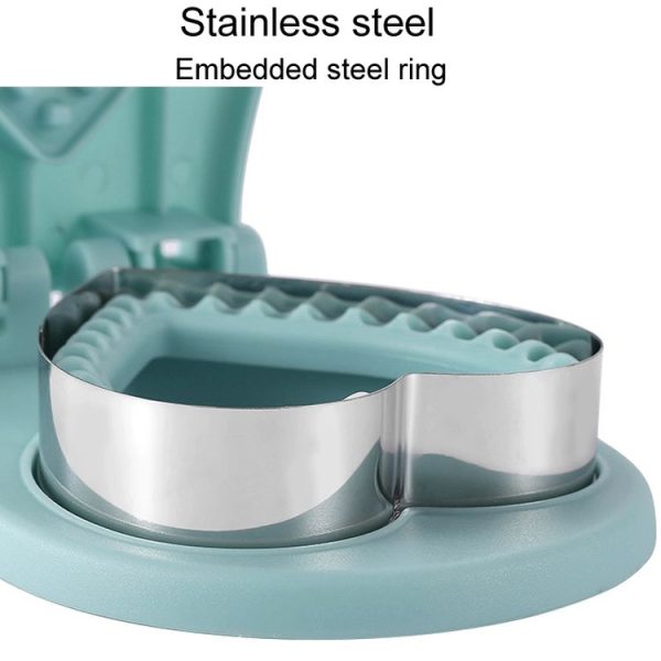 Love Sandwich Sealing Mould Household DIY Baking Tools (Rose Red) - Image 4