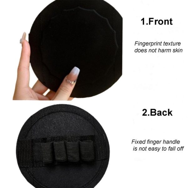 3pcs Rough Texture Finger Model Bath Scrubs Dead Skin Exfoliating Round Bath Towel - Image 6