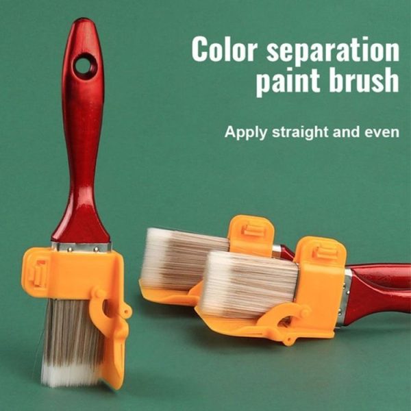Color Separation Paint Brush Interior Wall Roof Paint Brush Latex Paint Trimming Color Separator (Red) - Image 2