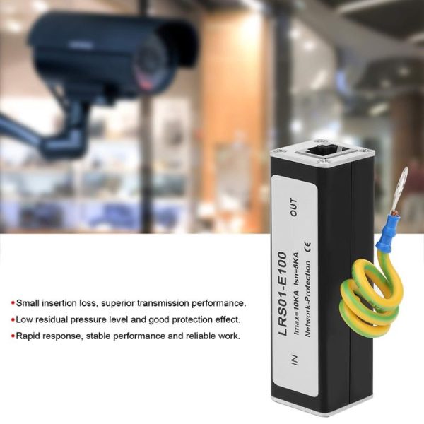 RJ45 Connector Network Surveillance Video Signal Thunderbolt Protector - Image 4