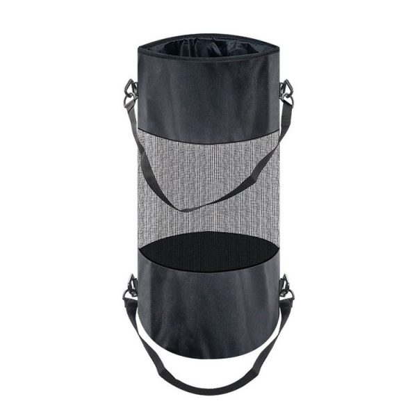 Outdoor Camping Yacht Windproof Drawstring Sundries Folding Storage Bag (24x46cm)